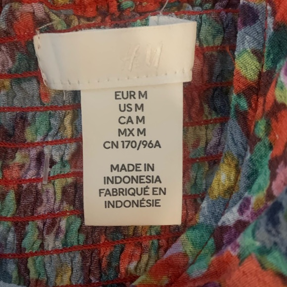 Multi-Color Drawstring Blouse - Picture 4 of 4